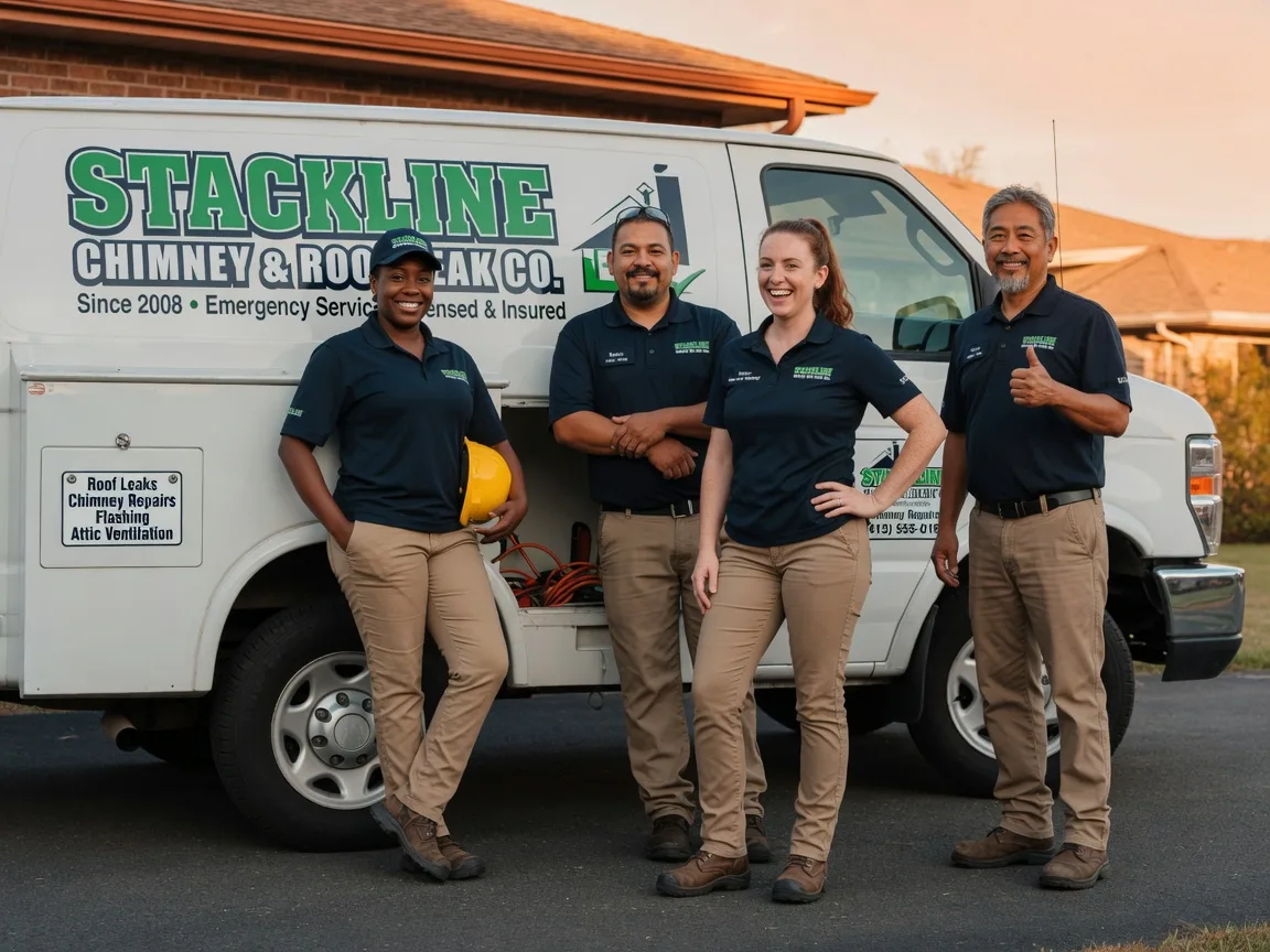 Chimney flashing repair company in Fall Creek, OR